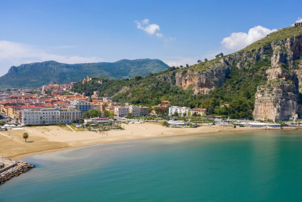 Levante Beach in Terracina, Italy near Rome