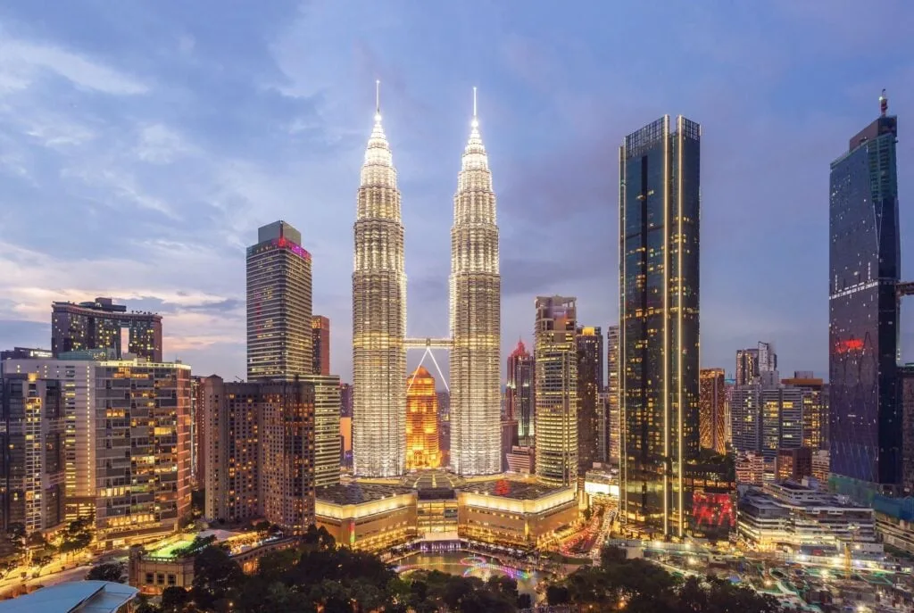 city skyline Kuala Lumpur