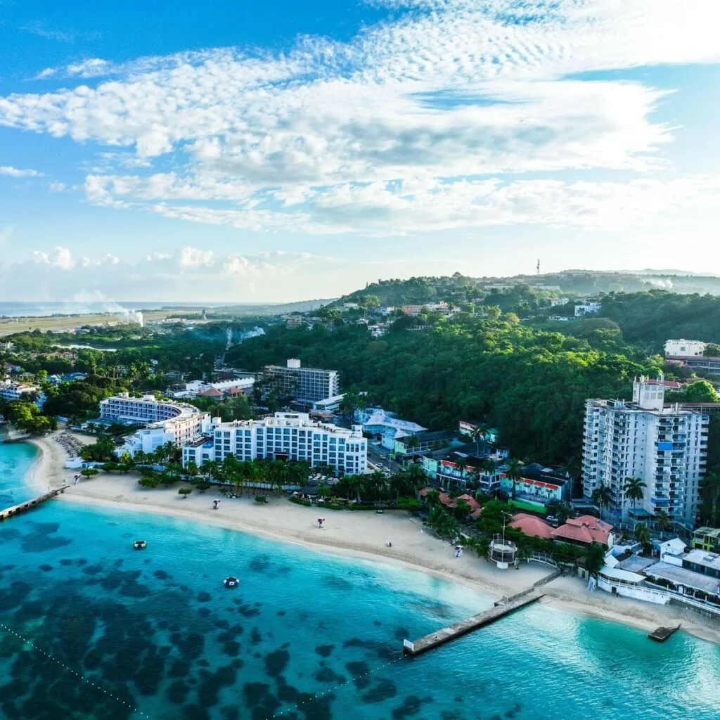 Aerial View Of Montego Bay, Jamaica