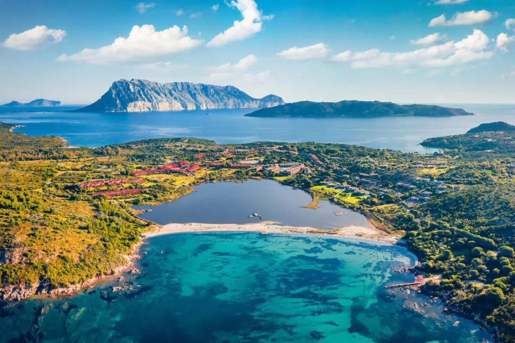 Aerial View Of The Aeolian Islands Off The Coast Of Sicily, Italy, Southern Europe