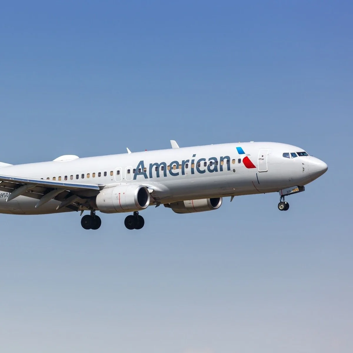 American Airlines Pictured Mid-Air