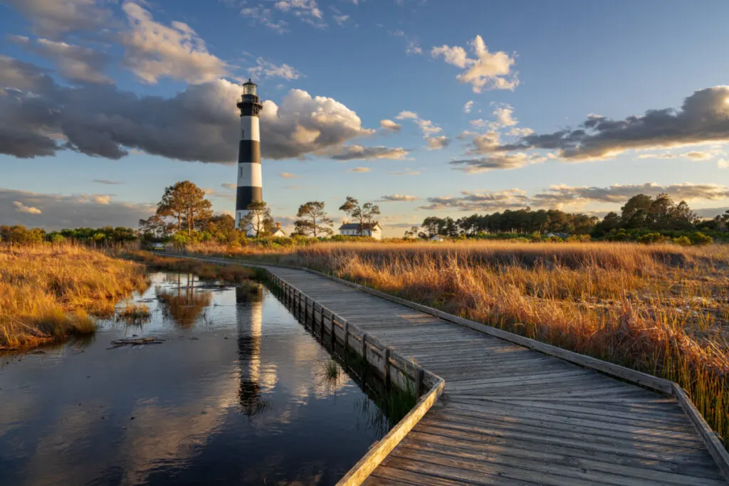 Lighthouse in Outer Banks, North Carolina