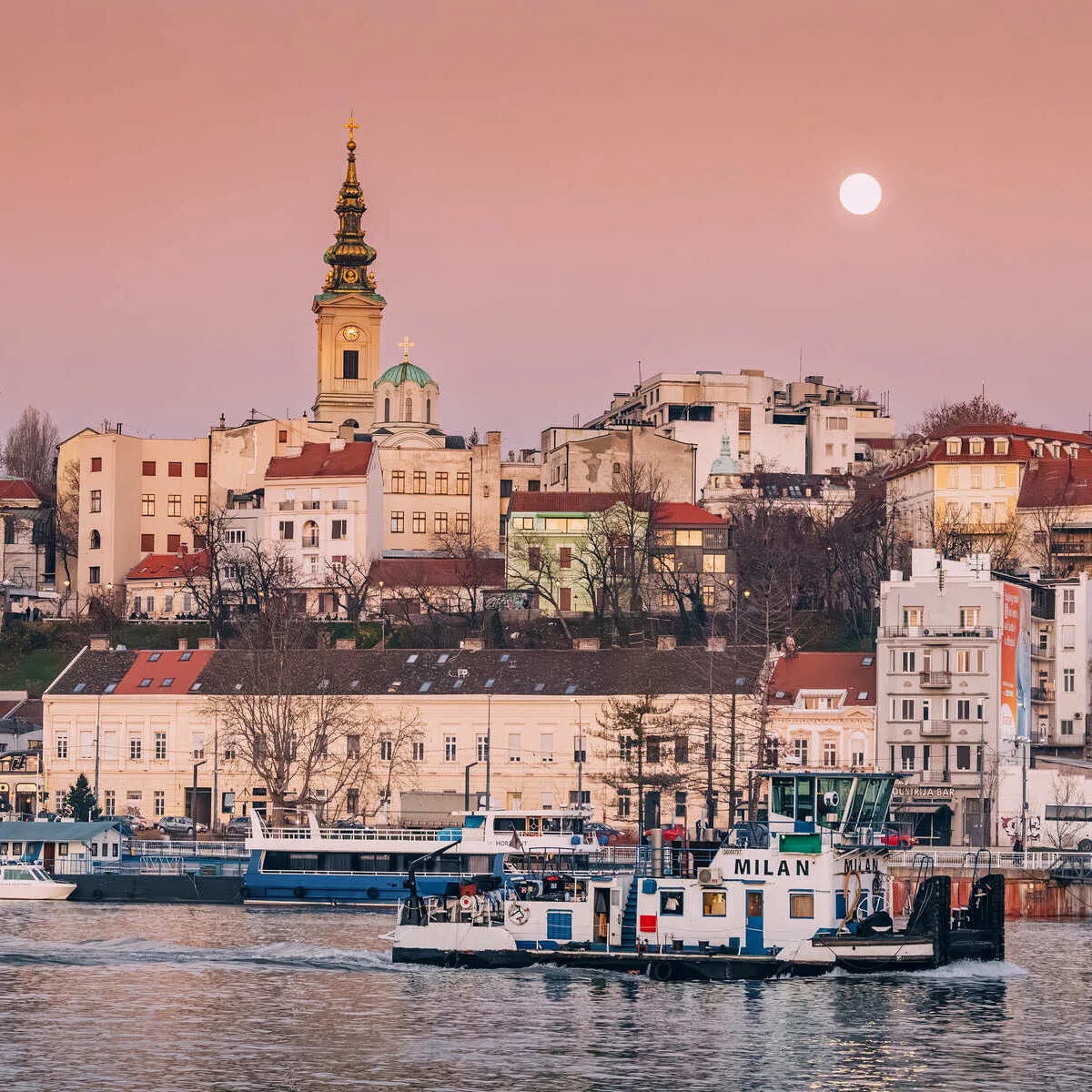Belgrade Waterfront In Serbia, Eastern Europe
