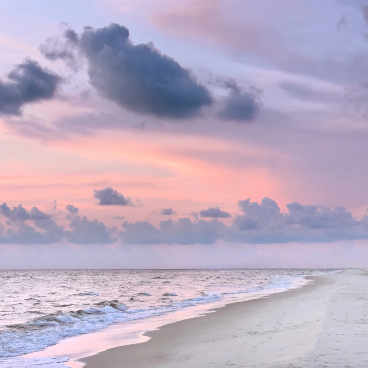 Cotton candy skies over St. George Island