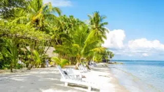 Livingston, Guatemala beach