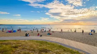 St. Kilda Beach of Melbourne, Australia