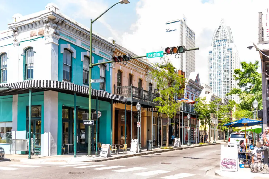 Historic district in Mobile, Alabama