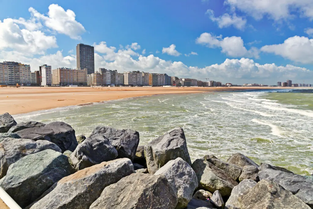 Oostende, Belgium coast