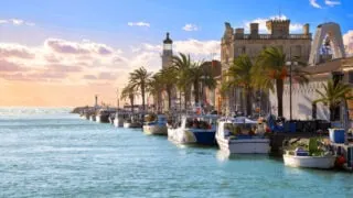 Port of Grau du roi near Montpellier.