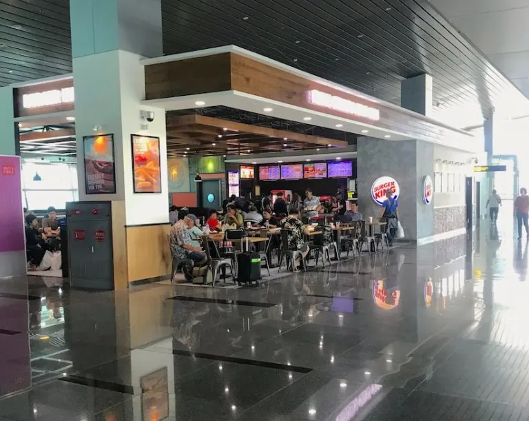 Burger King in Da Nang airport