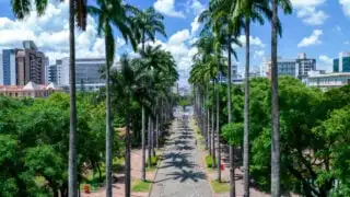 Praça da Liberdade in Belo Horizonte, Brazil