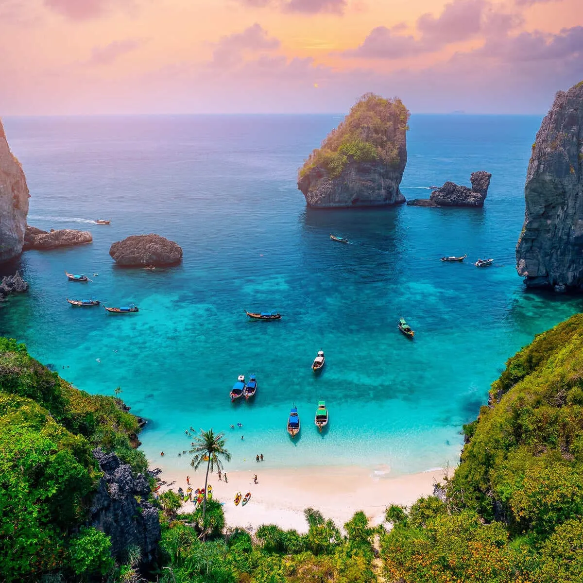 Panoramic View Of Phuket Island, Thailand