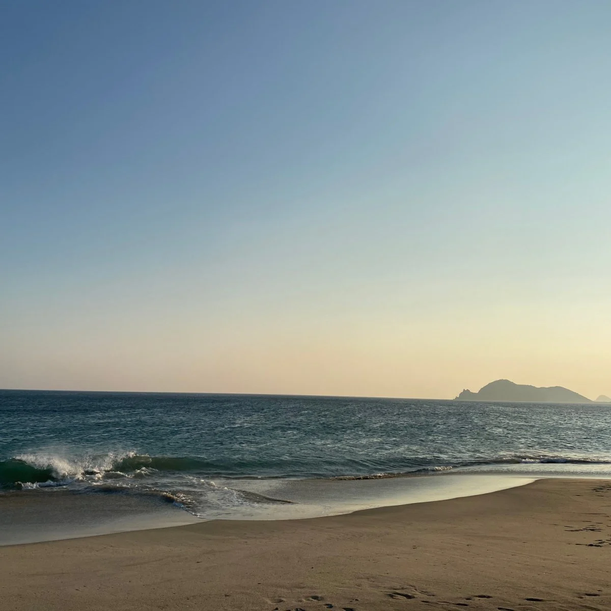 Paradisal beach in Salina Cruz, Oaxaca, Mexico