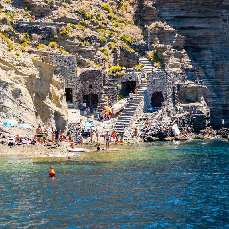 Picturesque Beach In Salina, Aeolian Islands, Italy