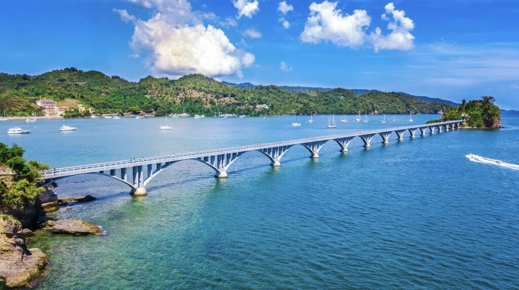 Samana Bay Bridge Caribbean Island