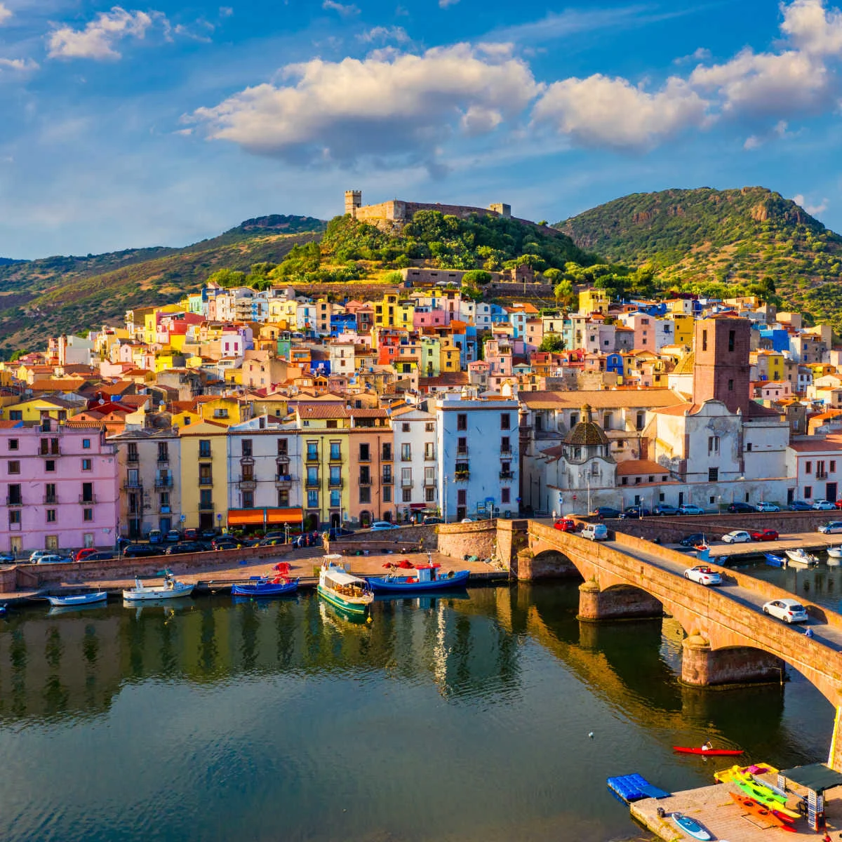 Sardinia's vibrant village of Bosa