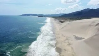 Salina Cruz beach in Oaxaca, Mexico