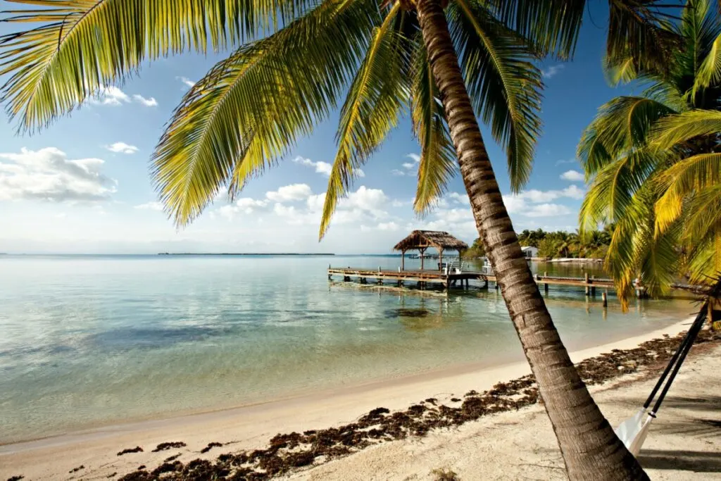 A beautiful beach in Belize