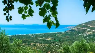 Borsh, Albania coast in summer