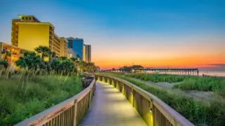 Myrtle Beach boardwalk, South Carolina