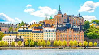 Stockholm's waterfront S&ouml;dermalm district