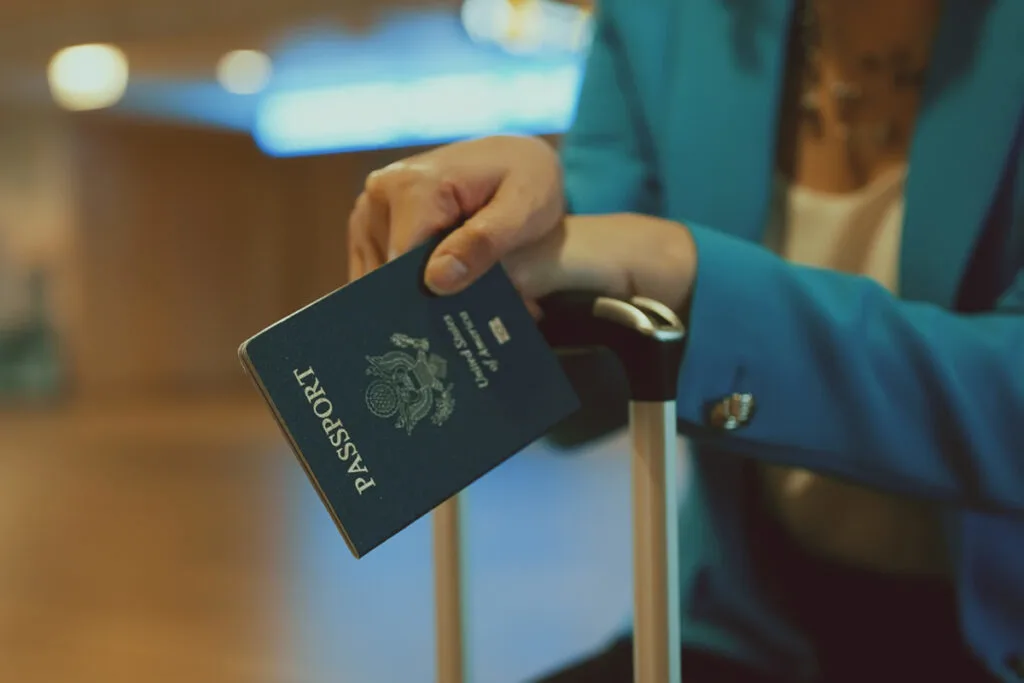 Woman with a Passport