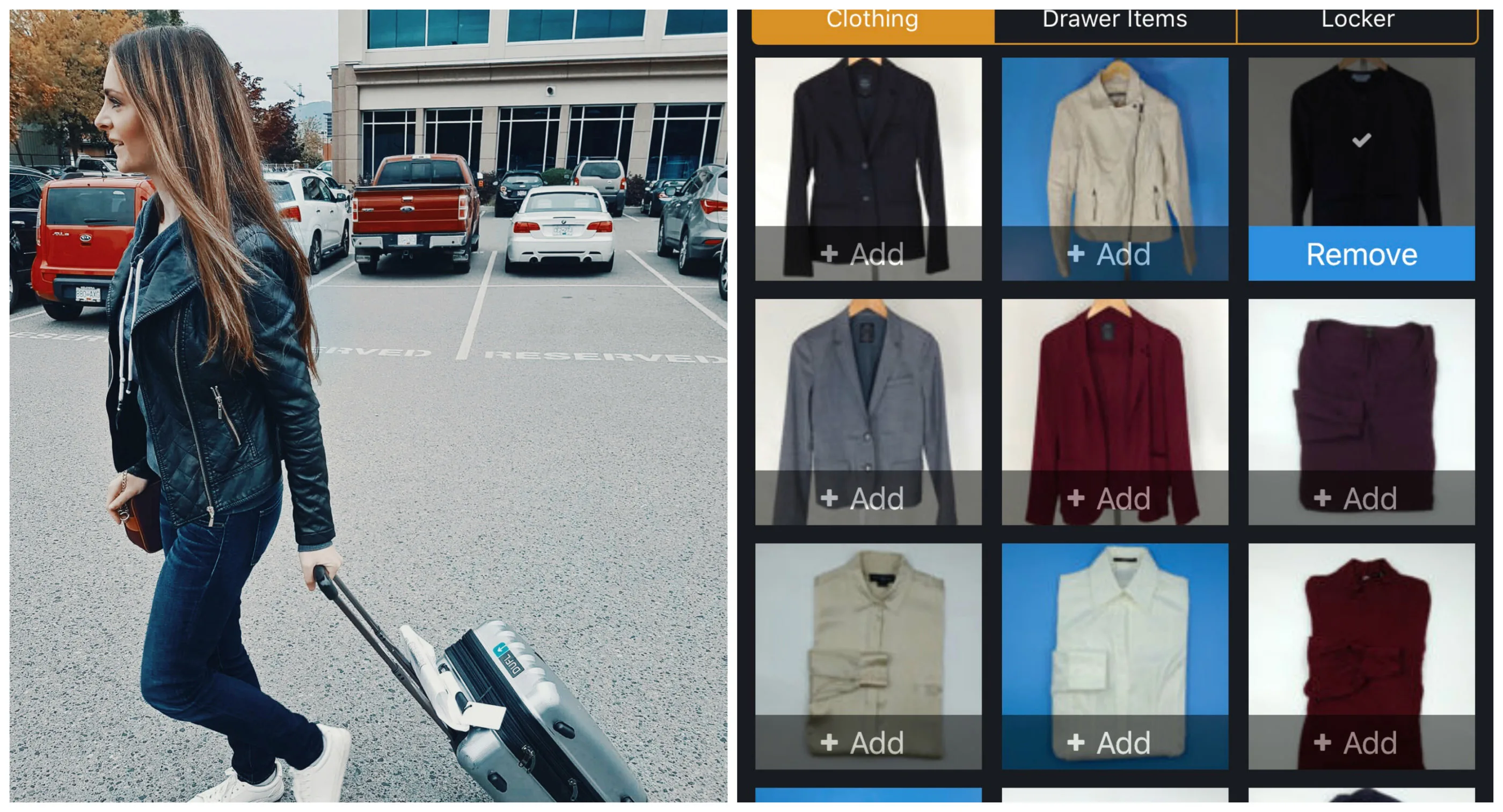 Virtual Closet with DUFL