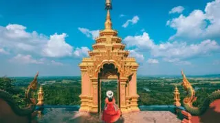 Wat Phra That Doi Phra Chan temple, Lampang, Thailand
