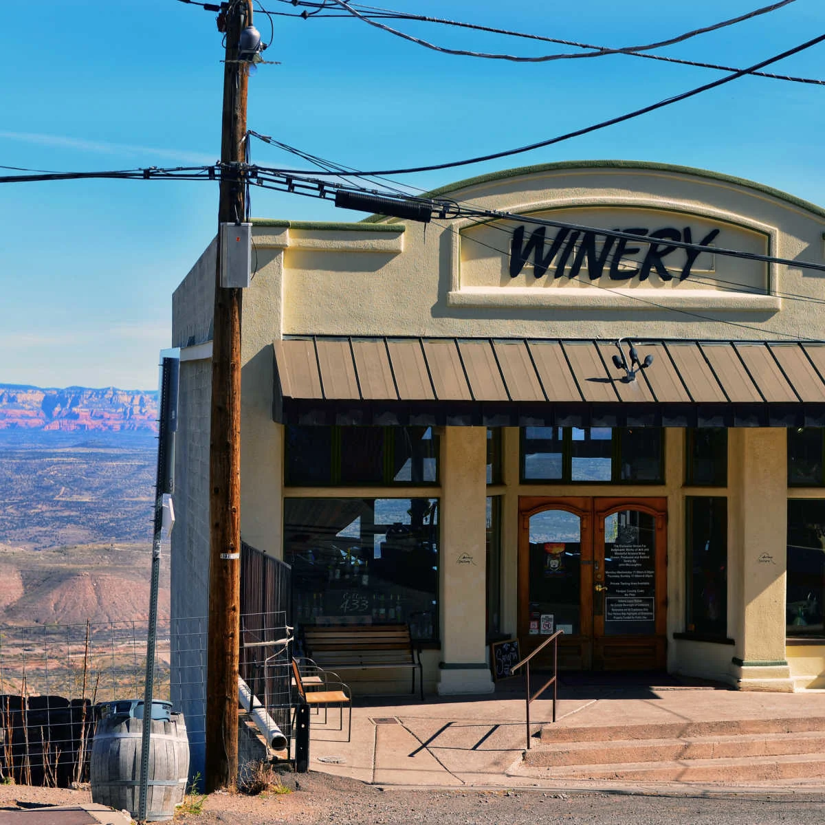 Winery in Jerome, Arizona